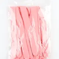 Воздушные шары для моделирования 125 см, d=7.5 см, 10 шт., розовые