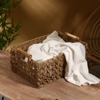 Корзина плетеная 46х31х20 см, сиграсс