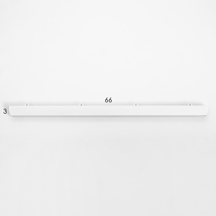 Светильник трековый SLIM "Линия-66" LED 36Вт 3000K-6000К 48V CRI90 белый 3,2х3,8х66,2см