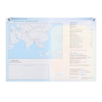 Контурные карты &laquo;География&raquo; 7 класс, Матвеев А.В., новые границы, 2024