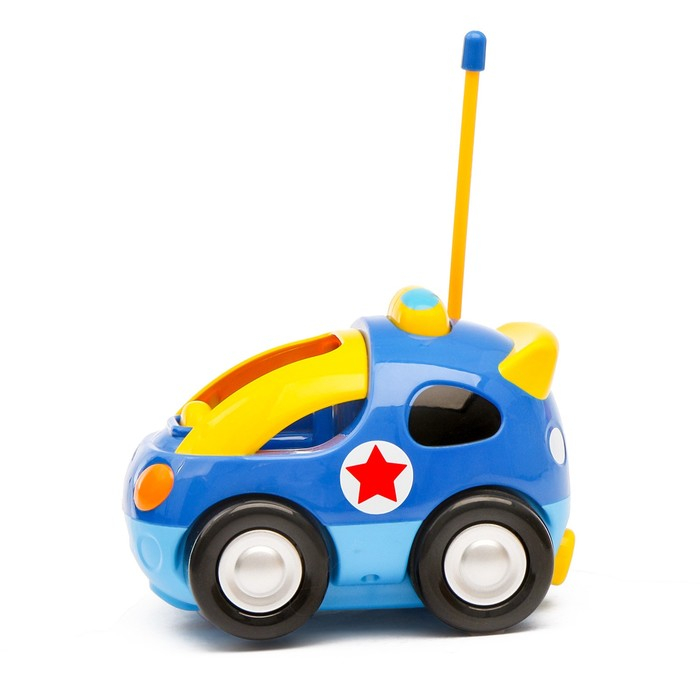 Машина радиоуправляемая &laquo;Полиция&raquo;, световые и звуковые эффекты, работает от батареек