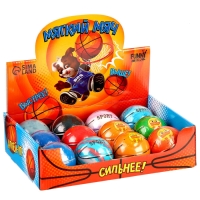Мяч детский мягкий &laquo;Баскетбол&raquo; 6см , в шоубоксе