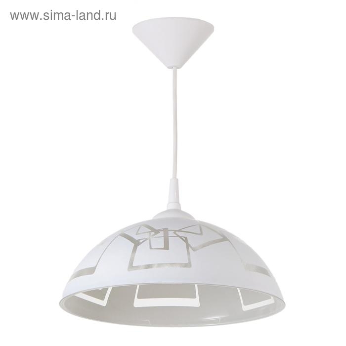 Светильник BayerLux Колпак "Клесси" 1 лампа E27 40Вт белый д.300