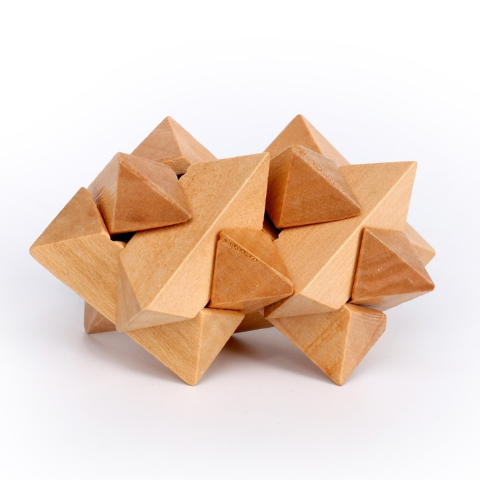 Головоломка деревянная Игры разума &laquo;Двойная звезда&raquo;