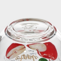 Кружка стеклянная &laquo;Полезные фрукты&raquo;, 200 мл, рисунок МИКС