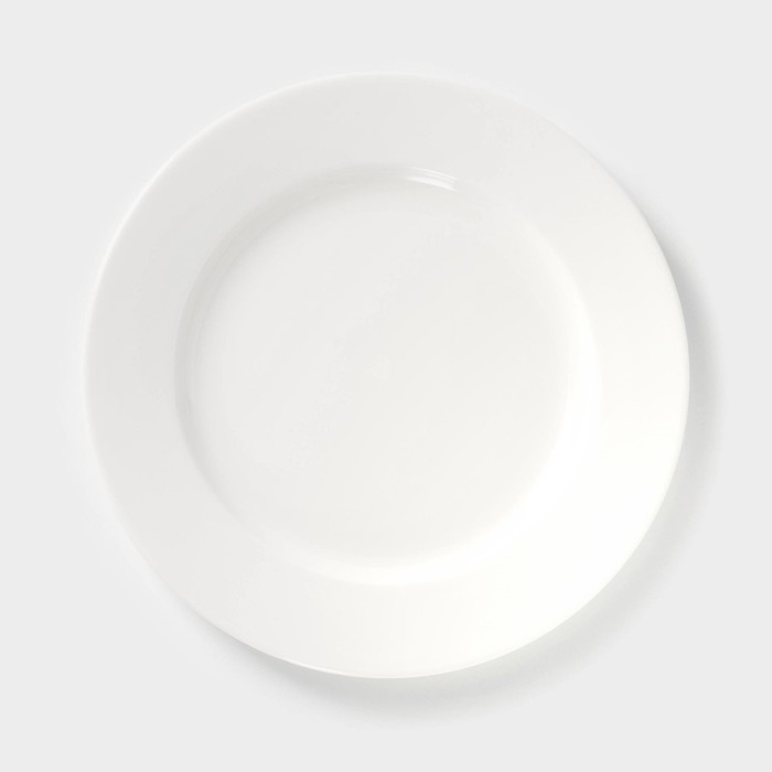Тарелка фарфоровая пирожковая Wilmax Stella Pro, d=15 см, цвет белый