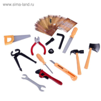 Набор инструментов &laquo;Супер мастер&raquo;, с обучающими карточками, 13 элементов