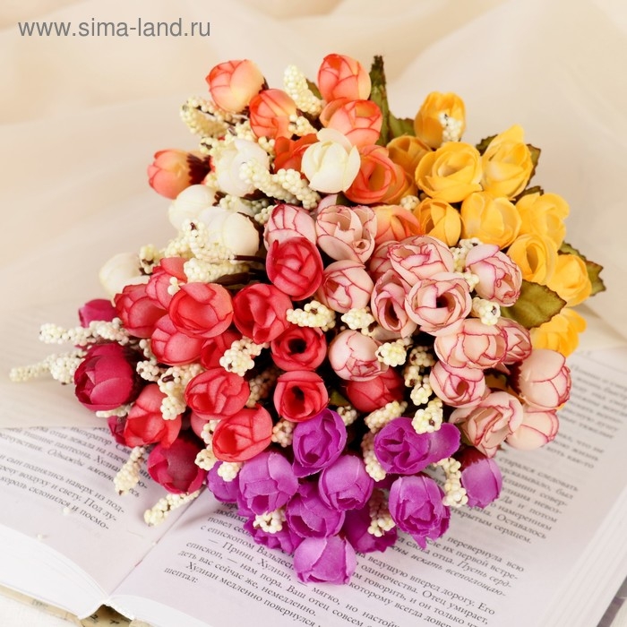 Букет "Розочка мини" 23 см, микс