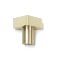 Ручка кнопка мебельная &ldquo;HEART&ldquo;, цвет сатиновое золото