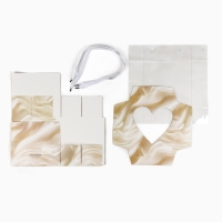 Коробка для цветов с формовым вкладышем и PVC крышкой &laquo;Для тебя&raquo;, 23.5 х 23.5 х 15 см