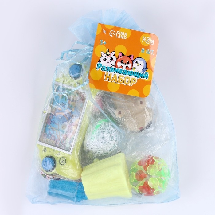 Набор игрушек-антистресс 3 (8 предметов)