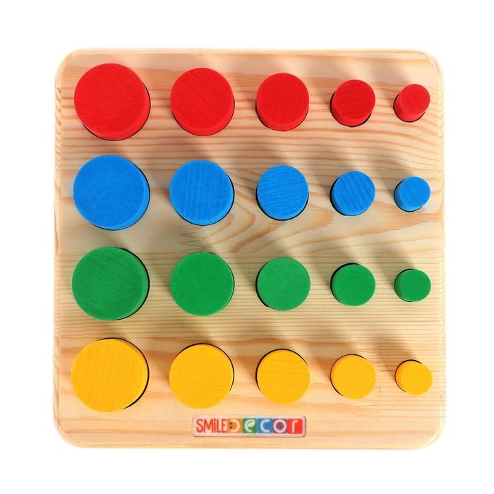 Головоломка &laquo;Цветные столбики&raquo;, 20 элементов