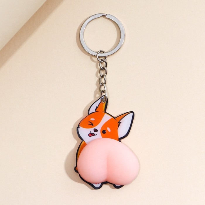 Брелок мялка антистресс &laquo;Возьми меня на ручки&raquo; 4.6 х 7 см