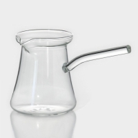 Турка стеклянная Magistro &laquo;Арабика&raquo;, 350 мл, 18&times;8,5&times;10 см