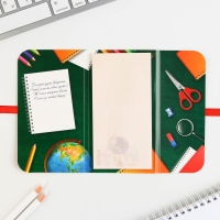 Блок бумаги для записей с липким слоем на выпускной &laquo;Открытий и побед&raquo; в открытке с лентой, 30 листов