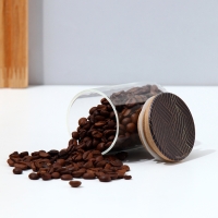 Банка для хранения сыпучих продуктов и круп &laquo;Геометрия&raquo;, 100 мл