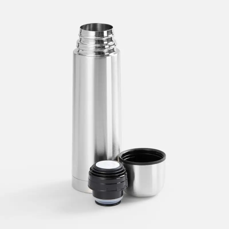 Термос Plain 500, ver.2, серебристый