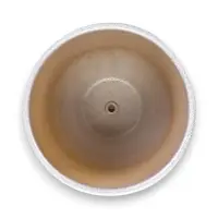 Горшок цветочный с поддоном 5 л, керамика "Узор" (М)