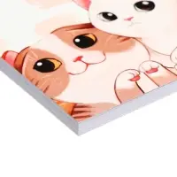 Планинг недатированный A6, с открывными листами, 50 листов, на склейке, мягкая обложка, Мои авокадопланы