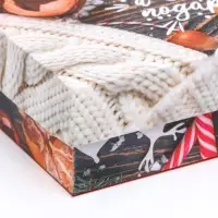 Коробка подарочная новогодняя складная, &laquo;Чудес и подарков&raquo;, 21&times;15&times;5.7 см