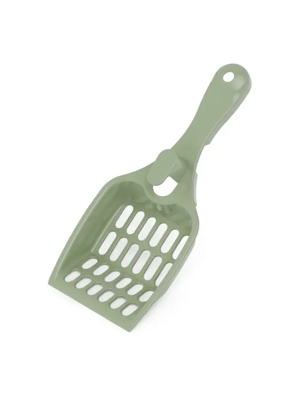 Совок для кошачьего туалета 22,5 x 9,5 x 4 см, фисташка