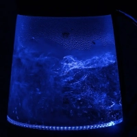 Чайник электрический стеклянный с подсветкой КТ-6125 - 1.7 л