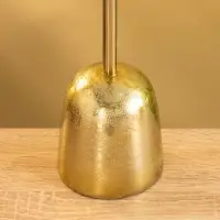 Подсвечник "Факел" алюминий 38 см, цв. золото