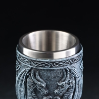 Бокал &laquo;Дракон&raquo;, 200 мл, 8&times;19 см