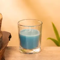 Свеча ароматическая в стакане "BALLY BAND" 60 гр, муск