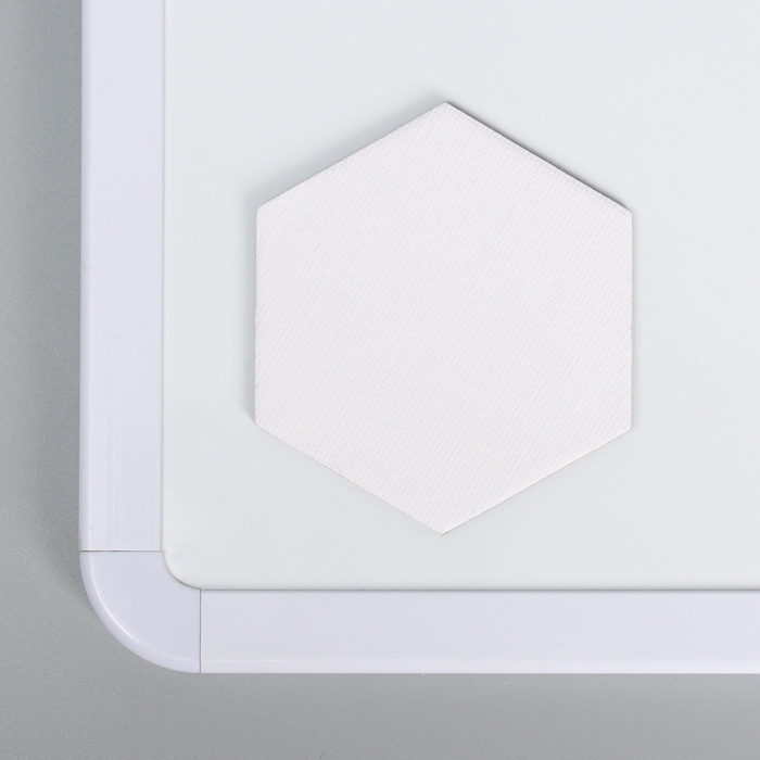 Набор холстов на магните &laquo;Шестиугольник&raquo;, 7,5 см, 4 шт