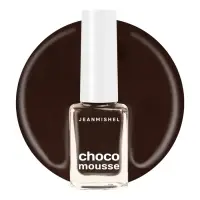 Лак для ногтей горький шоколад Jeanmishel глянцевый тон 467, 6 мл