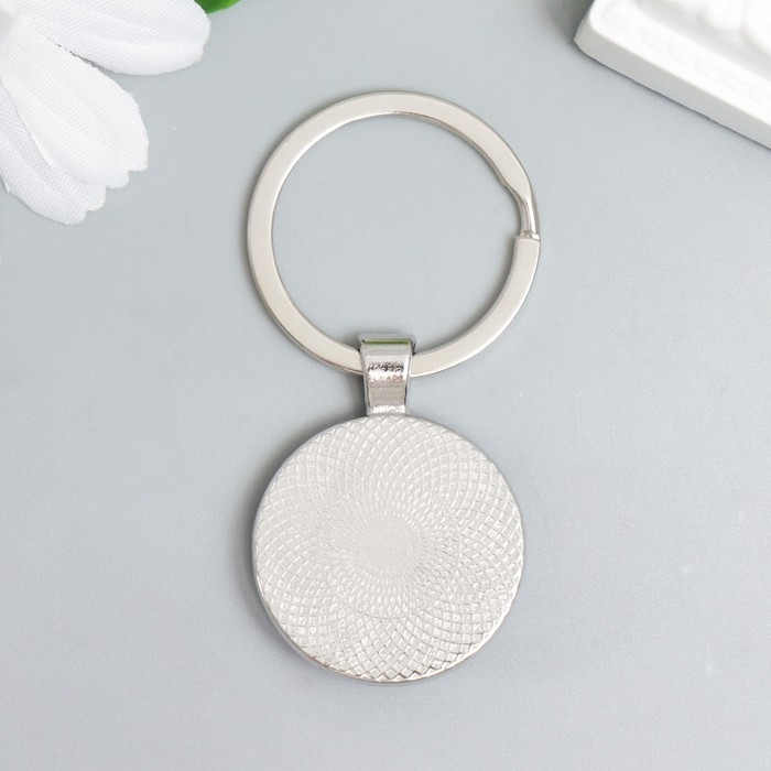 Брелок стекло "Ёжик в тумане" 5,7х2,7 см