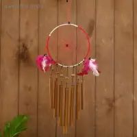 Музыка ветра "Ловец снов" бамбук 16х1х55 см  МИКС