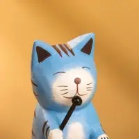 Сувенир &laquo;Кот с микрофоном&raquo;, 3&times;4&times;8 см, дерево, МИКС