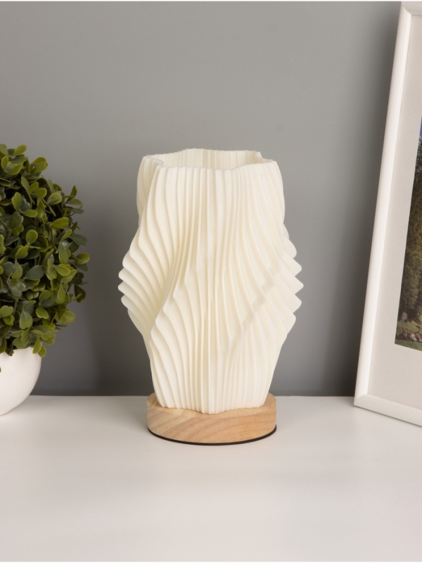 Светильник настольный "Волна" LED 3Вт USB диммер/провод 1,5м 13,8х13,8х20см