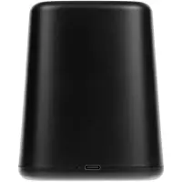 Настольный органайзер с зарядкой, лампой, вентилятором и подсветкой лого powerTower, черный