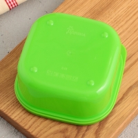 Ланч-бокс квадратный &laquo;Суть туризма&raquo;, 400 мл