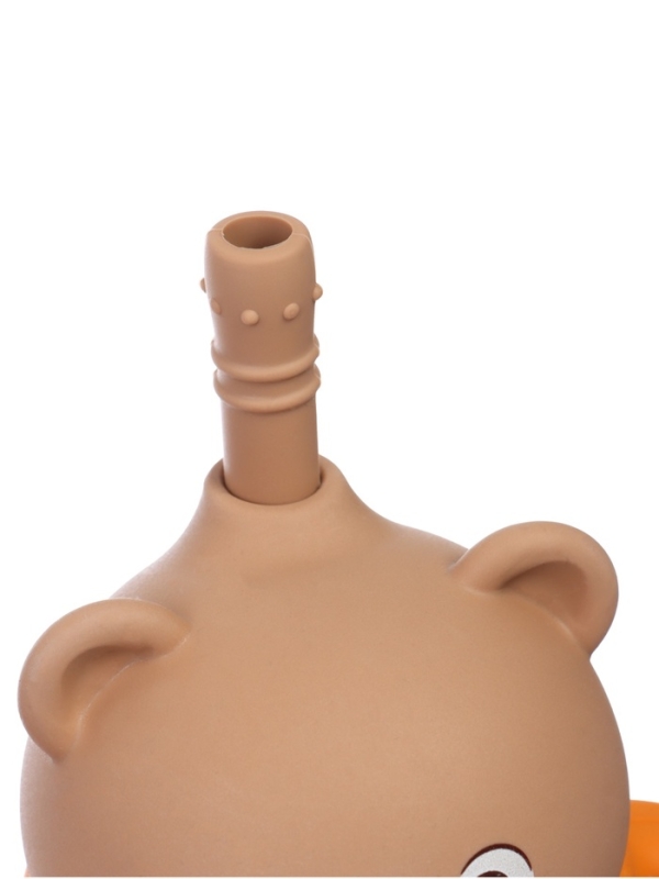 Крошка я, силиконовый поильник, серия мишка, коричневый SL-07274