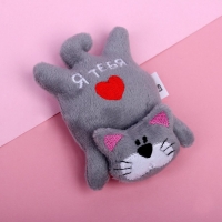 Мягкая игрушка-магнит &laquo;Я тебя люблю&raquo;, кот