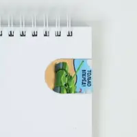 Закладки магнитные для книг, 6 шт "Юному защитнику"