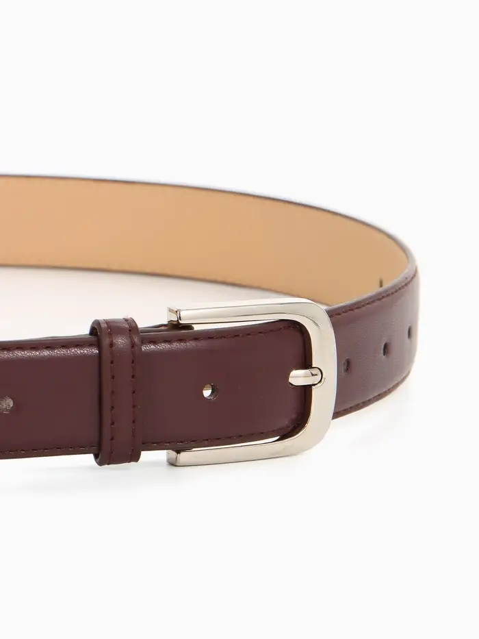 Ремень жен 05-01-02-01, Март2515, 2,8*0,3*110 см, без винта, пряж металл, 1 прокол,