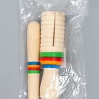 Музыкальный инструмент Гуиро Music Life трещотка, 13 х 3,5 см