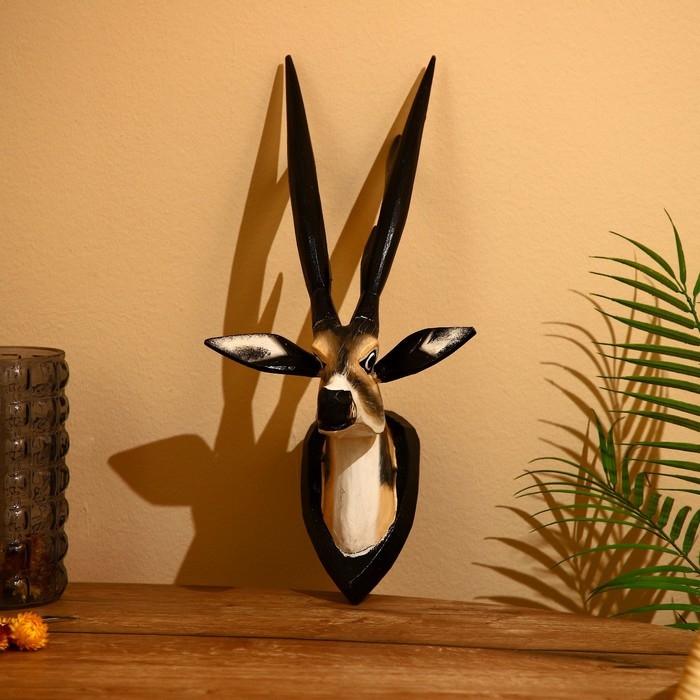 Панно настенное "Газель" албезия 25х15х35 см