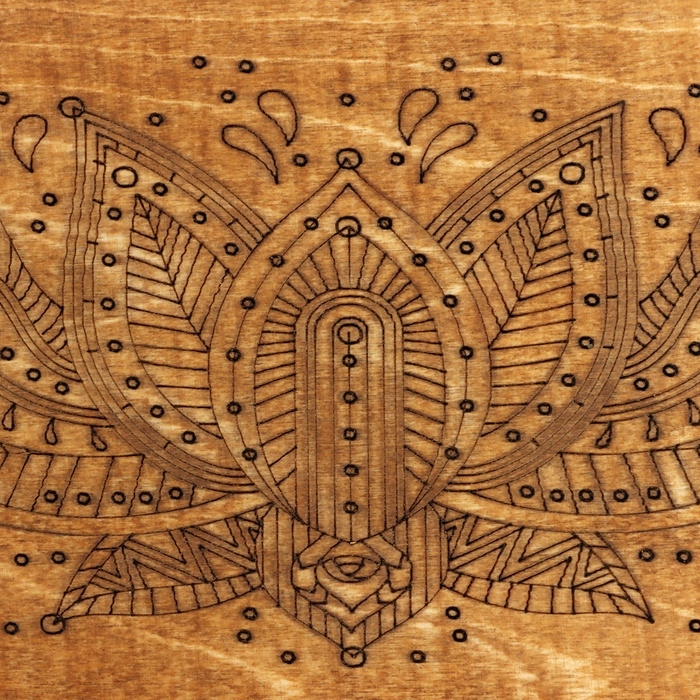 Садху, доска с гвоздями из дерева, для йоги, 2 шт