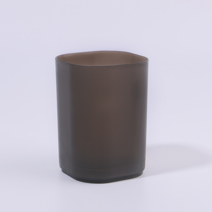 Подставка для хранения маникюрных/косметических принадлежностей &laquo;STANDART&raquo;, 7 &times; 7 &times; 9 см, цвет чёрный матовый