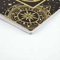 Блокнот А5, 48 листов, в точку, обложка софт-тач  "Таро"