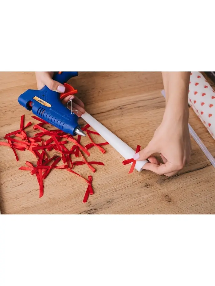 Ароматическая свеча парафиновая хозяйственная &laquo;Французская ваниль&raquo;, 17&times;2 см, 40 г