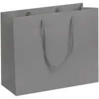 Пакет бумажный Porta S, горизонтальный, серый