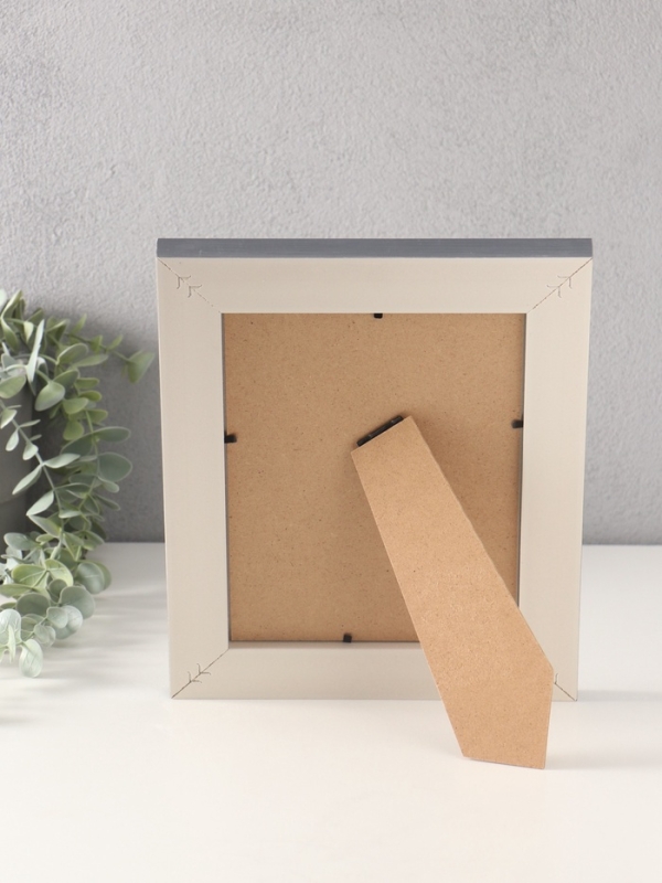 Фоторамка пластик 15х20 см "Романтизм" серая 2,5х21,2х26,2 см