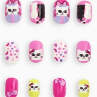 Детские накладные ногти "Мягкие лапки"", 12 шт